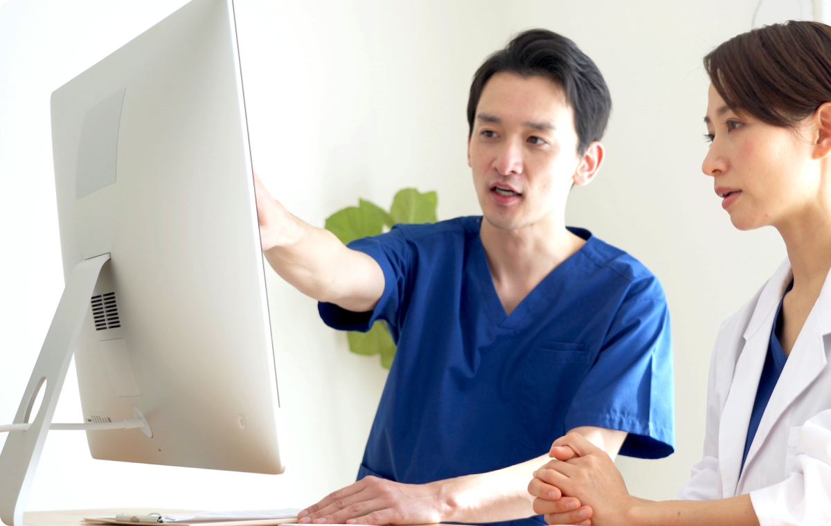 訪問看護師と医師
